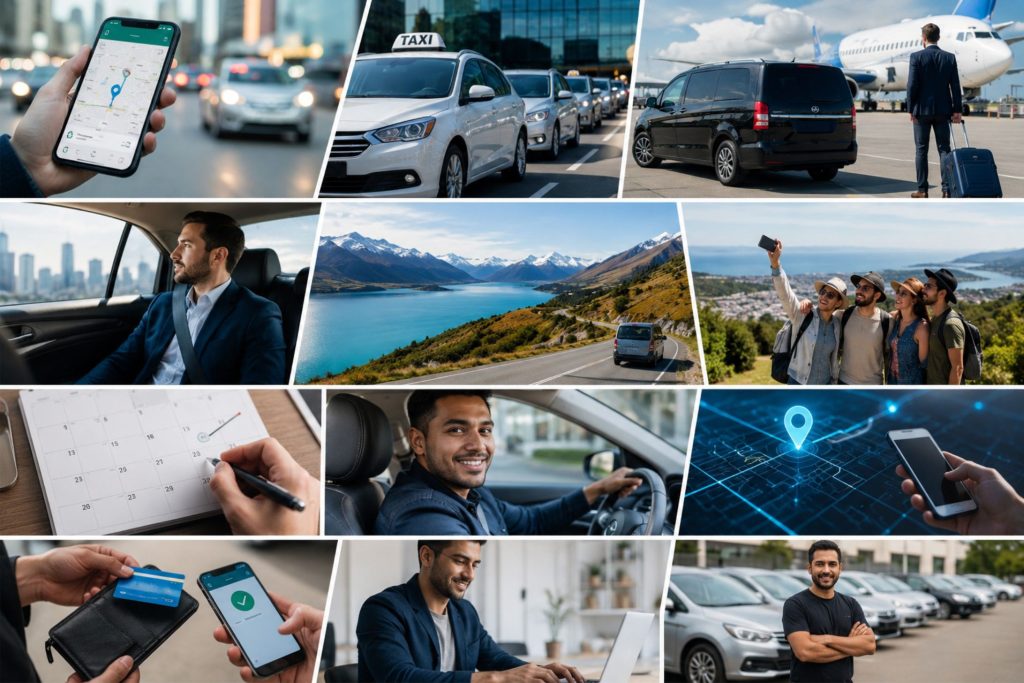 auckland new zealand - baj - auckland taxi - baj tour - rideshare - ridebidding - driver marketplace - b2b marketplace