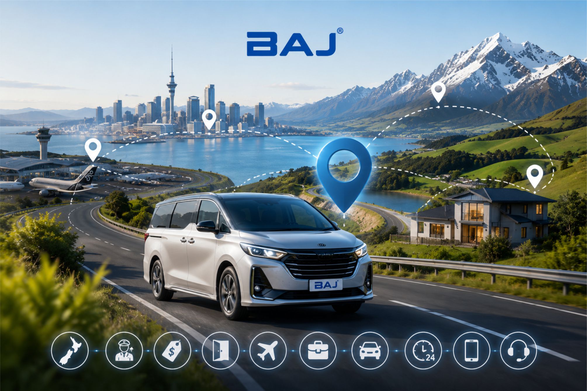 ota - outstation - long - distance - travel - new zealand - driver marketplace - b2b marketplace - king cabs - baj - new zealand tourism