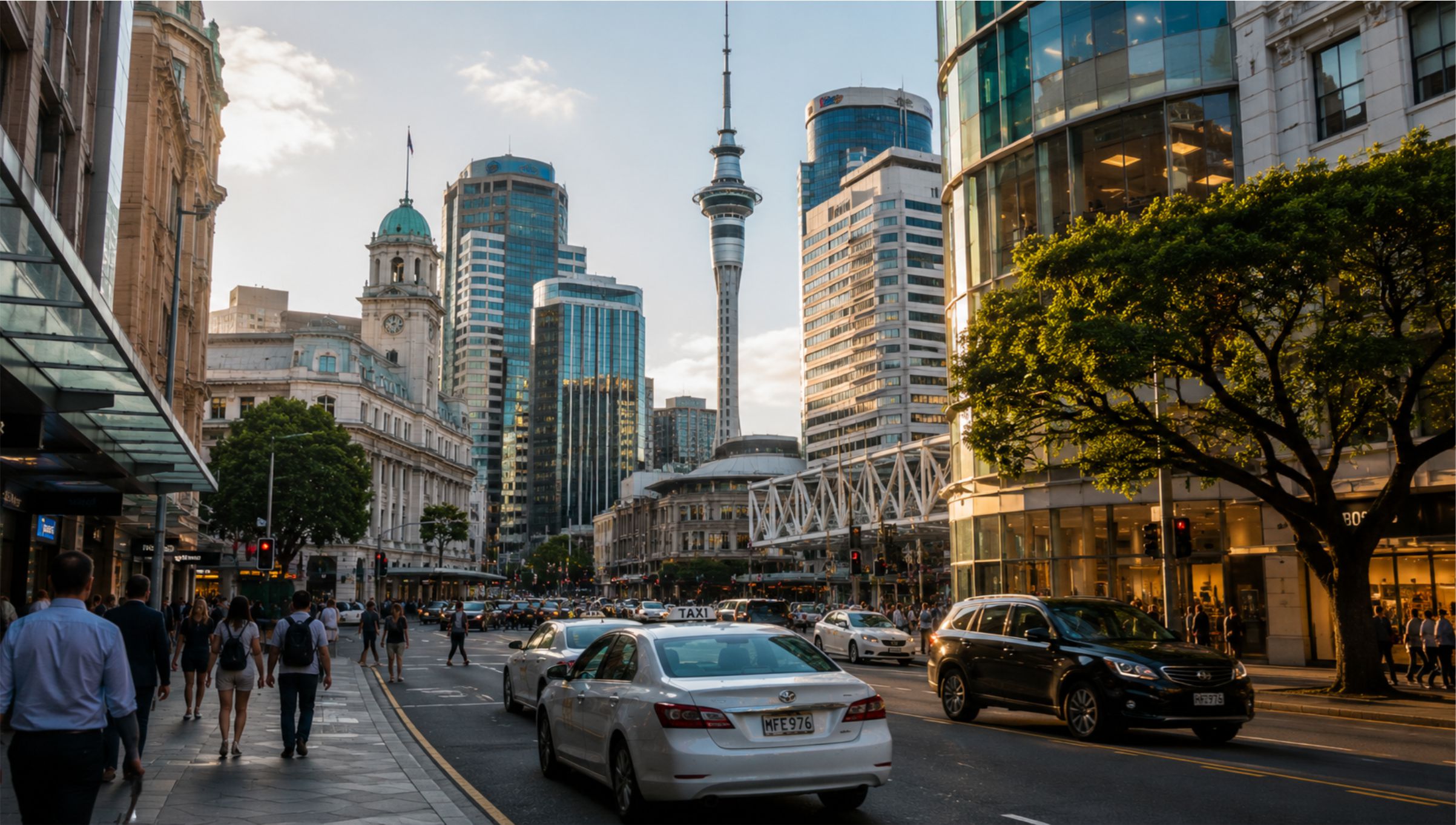 auckland new zealand - baj - auckland taxi - baj tour - rideshare - ridebidding - b2b marketplace - king cabs - total mobility taxi